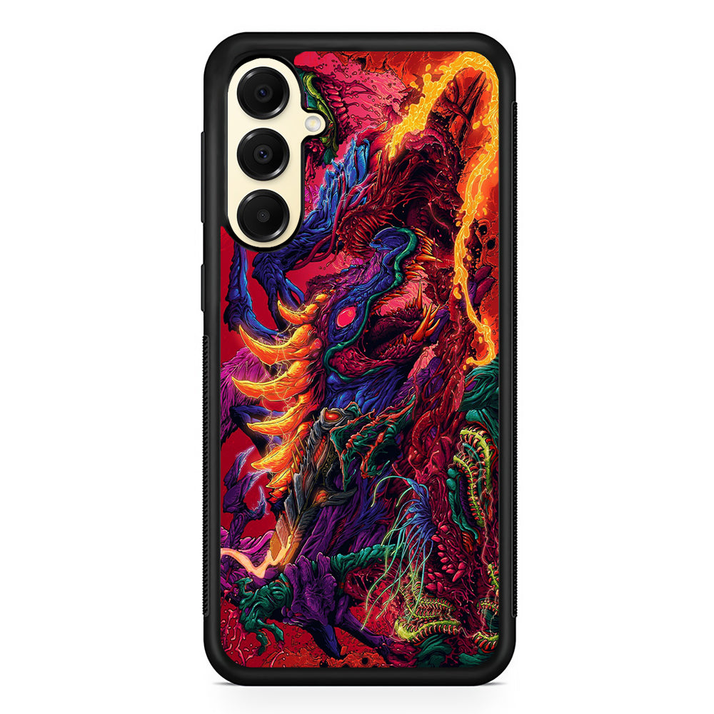 CS GO Hyper Beast Art Samsung Galaxy A16 Case | Slim Rubber Samsung Galaxy A16 Case