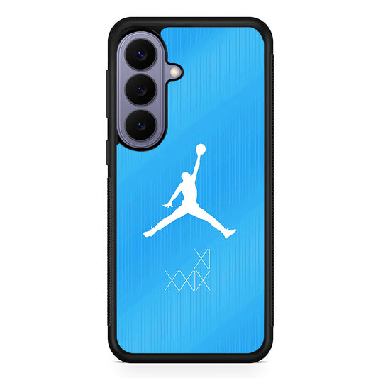 Air Jordan Number of Serial Samsung Galaxy S26 Case | Slim Protective Rubber Case for Samsung S26