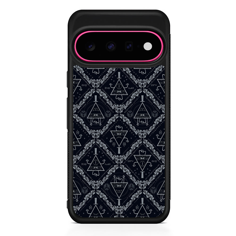 Bill Cipher Gravity Falls Pattern Google Pixel 11 Case | Slim Shockproof Cover
