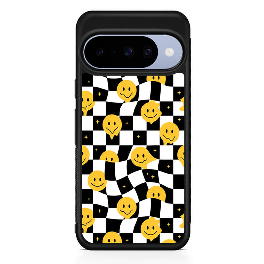 Checkmate with Smiley Pawn Google Pixel 10 Case | Google Pixel 10 Rubber Protective Case