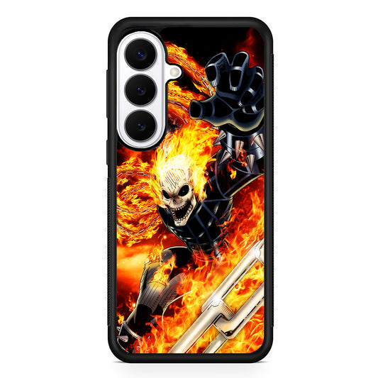 Ghost Rider on Fire Samsung Galaxy S26 Plus Case | Slim Protective Cover for Samsung Galaxy S26 Plus
