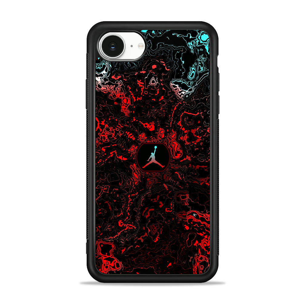 Air Jordan Mountain Contour iPhone 16e Case - Slim Silicone Case