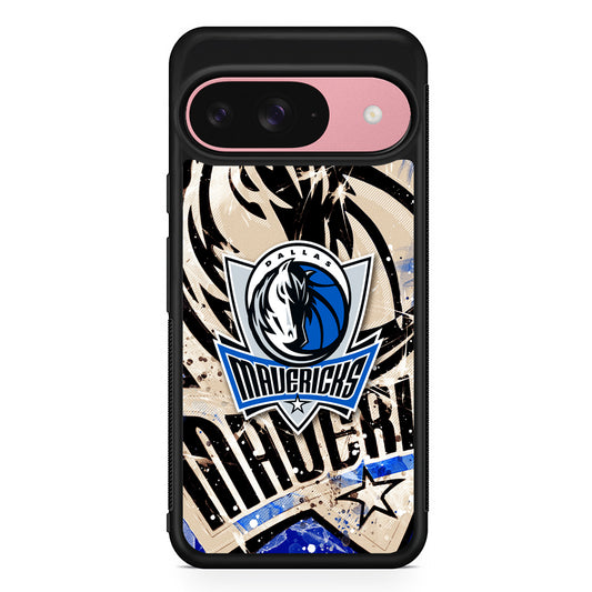 NBA Dallas Mavericks Logo Google Pixel 9 Case | Google Pixel 9 Protective Rubber Case