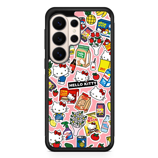 Hello Kitty Stickers Samsung Galaxy S26 Ultra Case | Slim Protective Case for Samsung Galaxy S26 Ultra