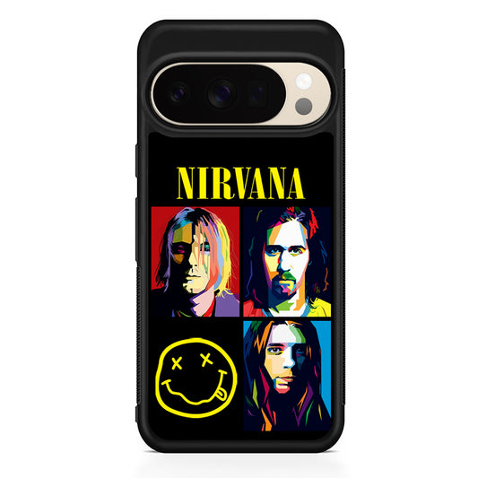 Nirvana Member Pop Art Google Pixel 10 Pro XL Case | Slim Google Pixel 10 Pro XL Protective Case