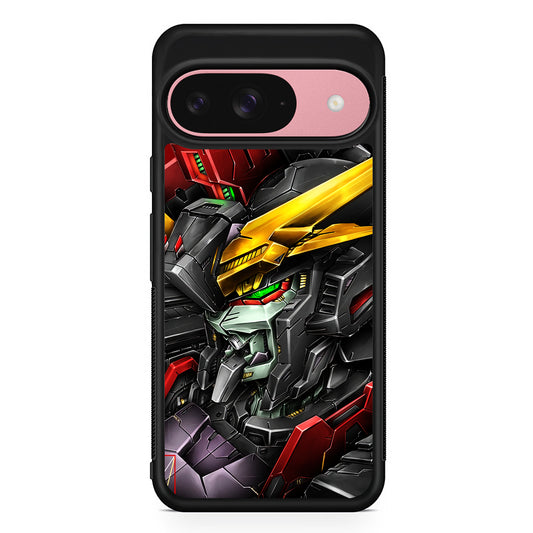 Gundam Transformation of The Machine Google Pixel 9 Case | Google Pixel 9 Protective Rubber Case