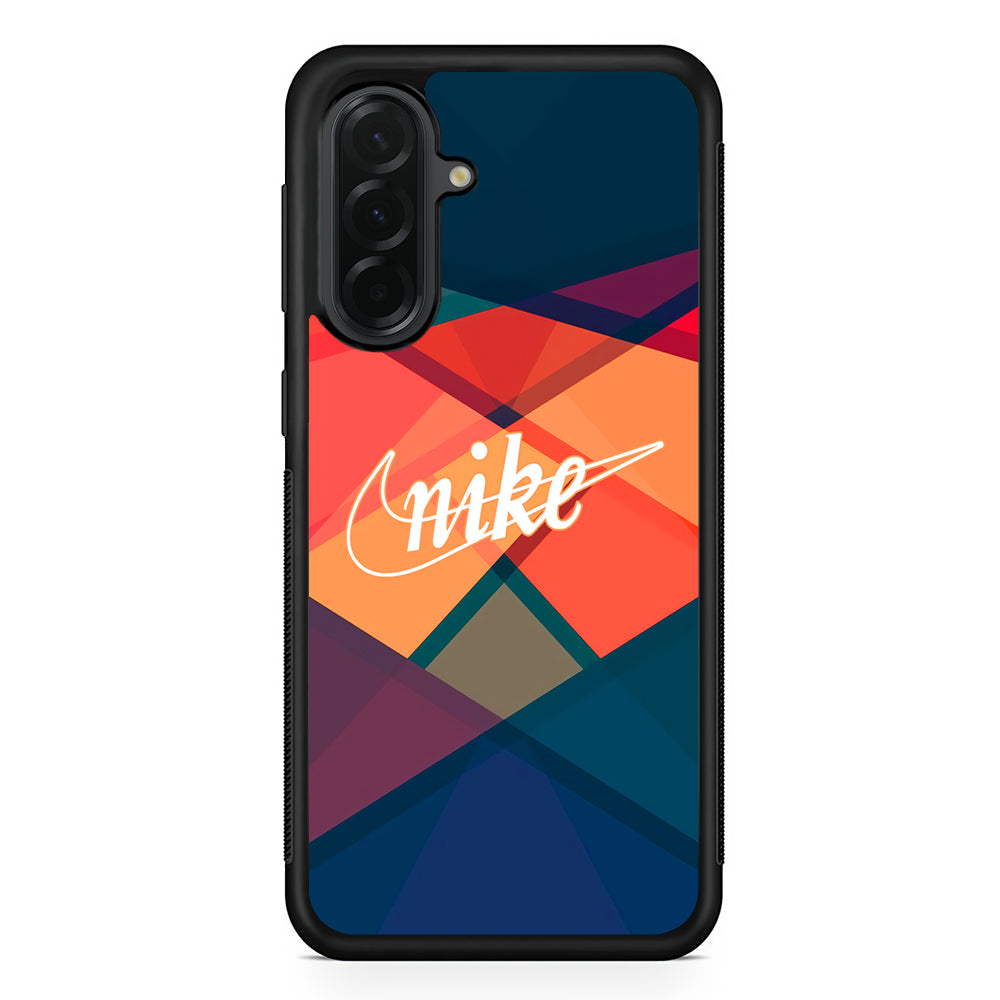 Nike Shape Mix Colour Samsung Galaxy A36 Case | Durable Samsung Galaxy A36 Cover