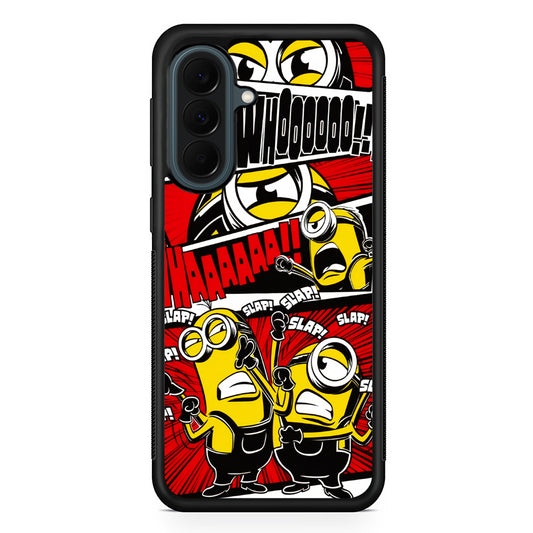 Minions Act Like In The Comic Samsung Galaxy A37 Case | Samsung Galaxy A37 Rubber Phone Case