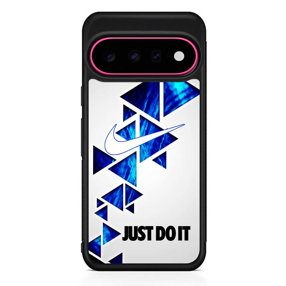Nike Triangle Marble Just Do It Google Pixel 11 Case - Stylish Protective Phone Case