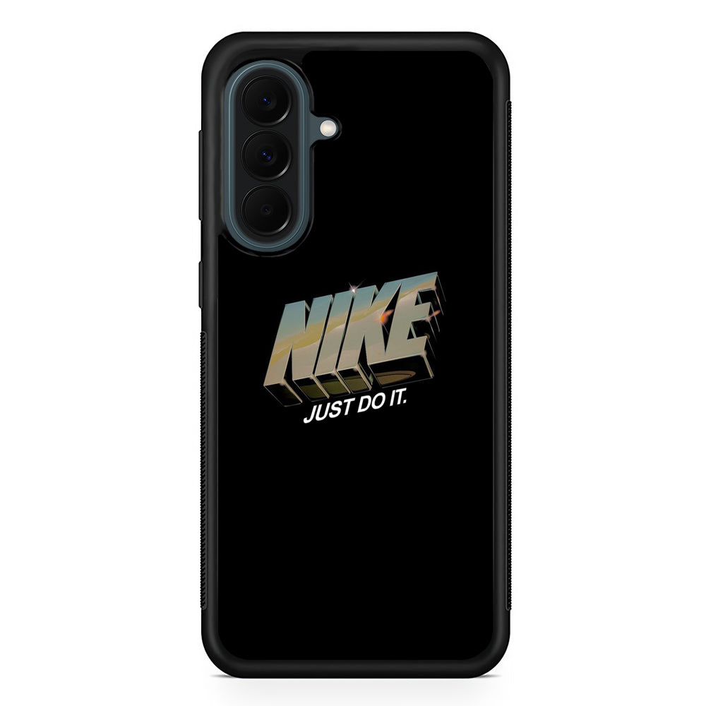 Nike Icon Three Dimension Samsung Galaxy A37 Case | Samsung Galaxy A37 Rubber Phone Case