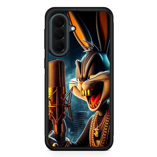 Bugs Bunny The Rapper Samsung Galaxy A37 Case | Samsung Galaxy A37 Rubber Phone Case