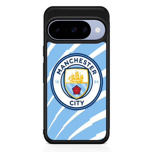 Manchester City EPL Google Pixel 10 Case | Google Pixel 10 Rubber Protective Case