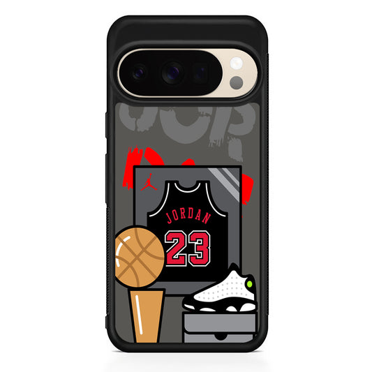 Air Jordan Trophy and Glory Google Pixel 10 Pro XL Case | Slim Google Pixel 10 Pro XL Protective Case