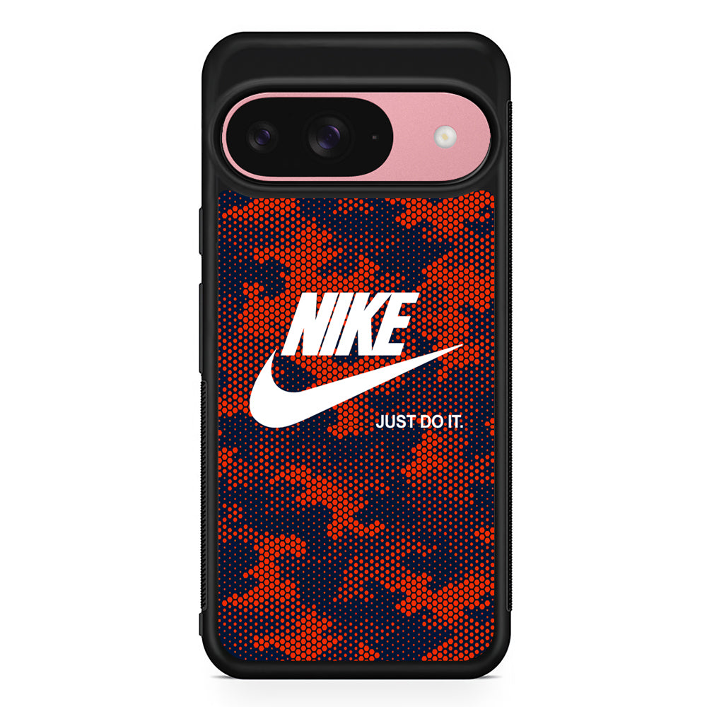 Nike Vibes Camo Hexagon Google Pixel 9 Case | Durable Google Pixel 9 Cover