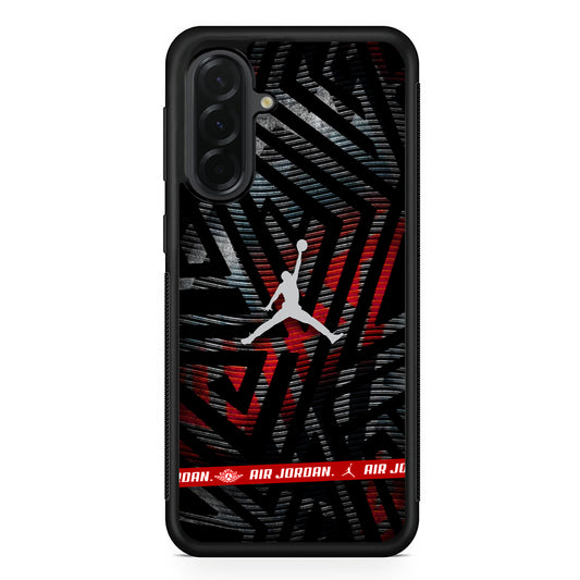 Air Jordan Strokes in Streak Samsung Galaxy A36 Case | Slim Samsung Galaxy A36 Protective Case