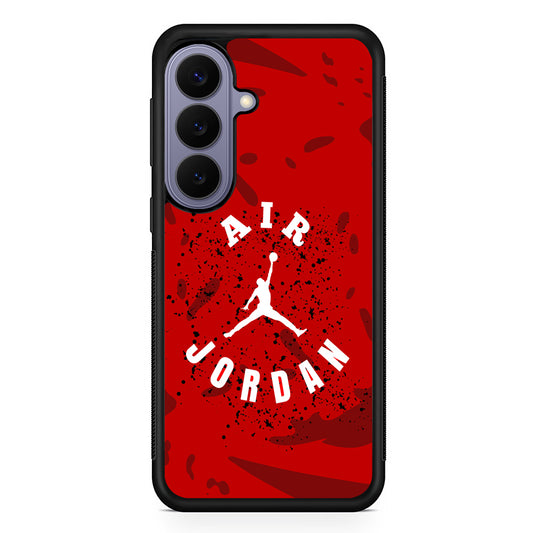 Air Jordan Waving Shapes Samsung Galaxy S26 Case | Slim Protective Rubber Case for Samsung S26