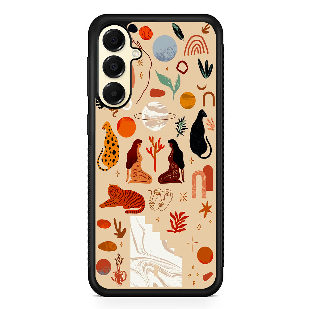 Art of Nature Women Samsung Galaxy A16 Case | Slim Rubber Samsung Galaxy A16 Case