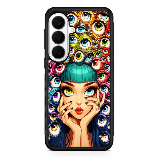 Flamboyant Girl with Many Eyes Samsung Galaxy S26 Plus Case | Slim Protective Cover for Samsung Galaxy S26 Plus