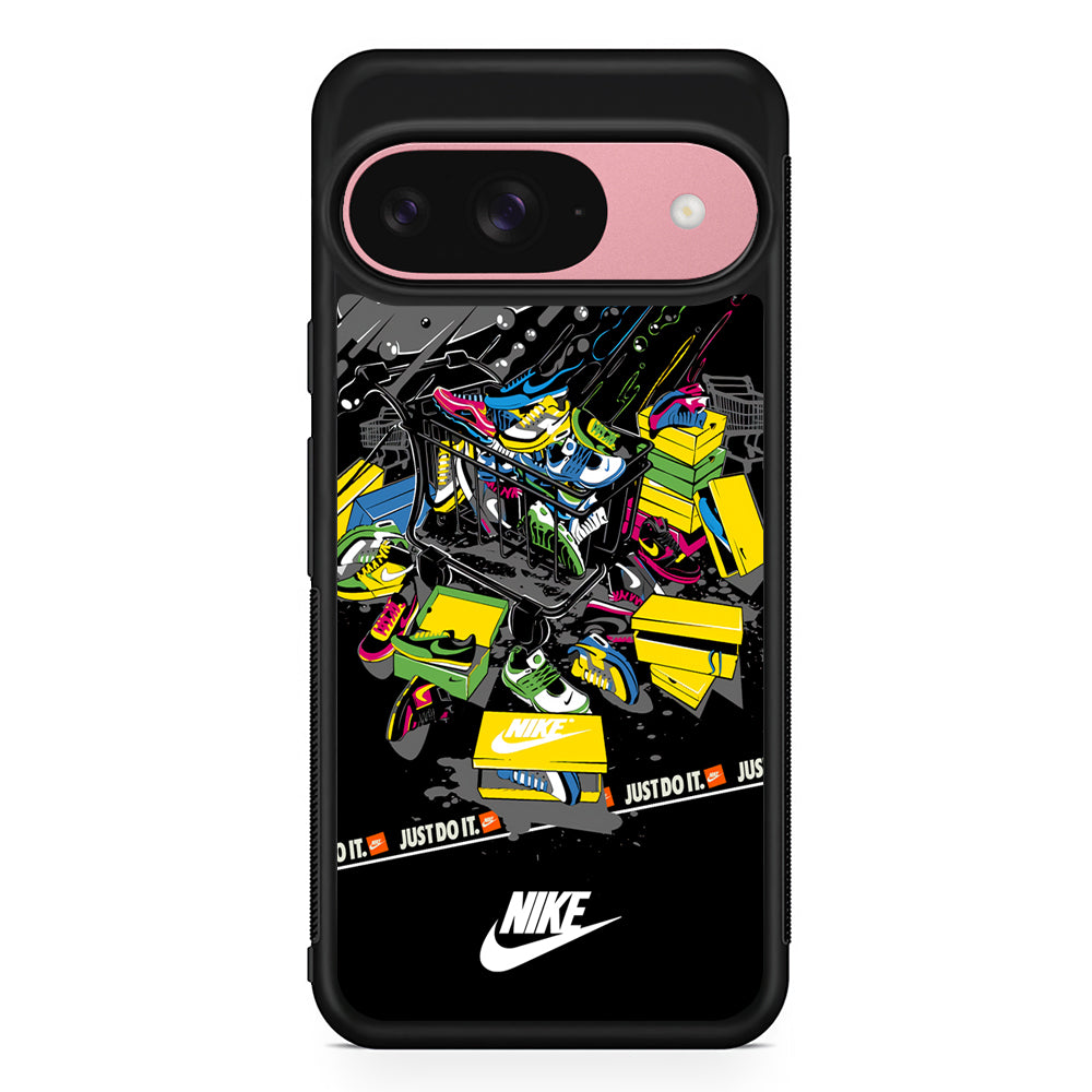Nike Shopping Box Google Pixel 9 Case | Durable Google Pixel 9 Cover