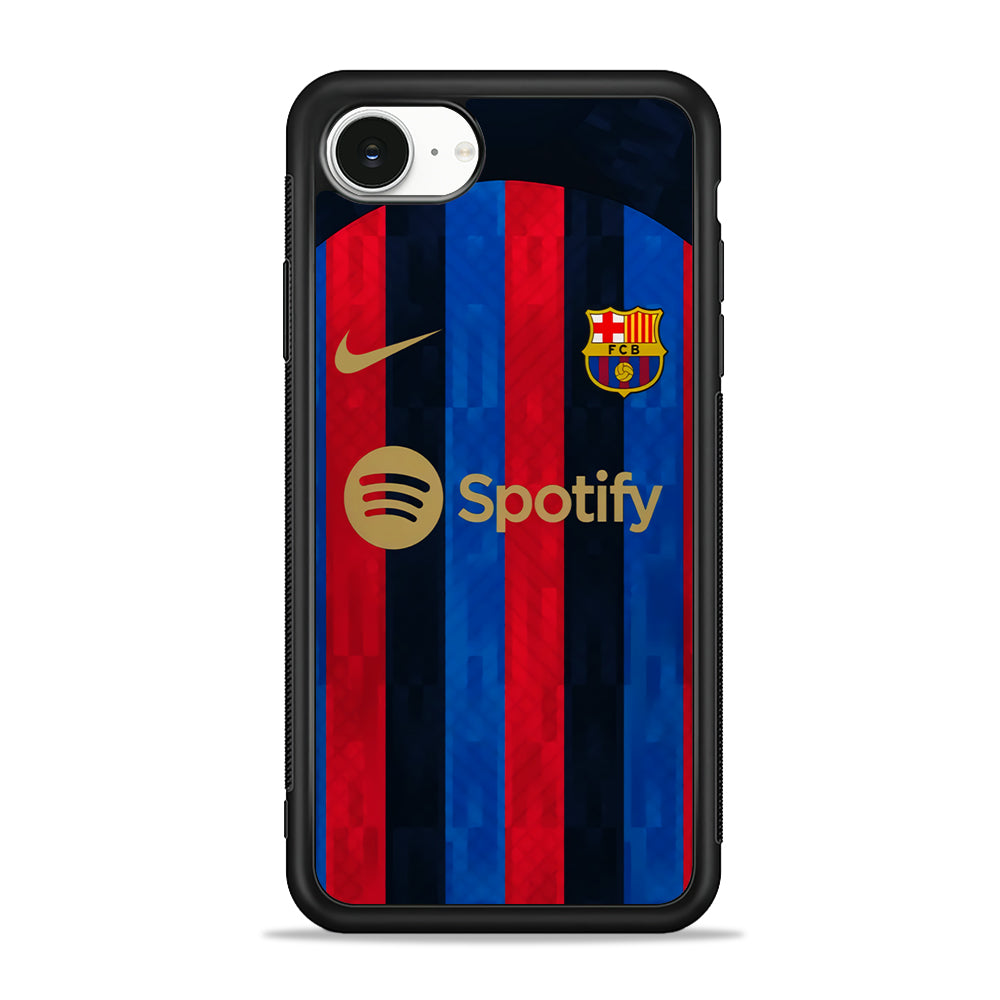 Nike Barcelona Jersey Home iPhone 16e Case - Slim Silicone Case
