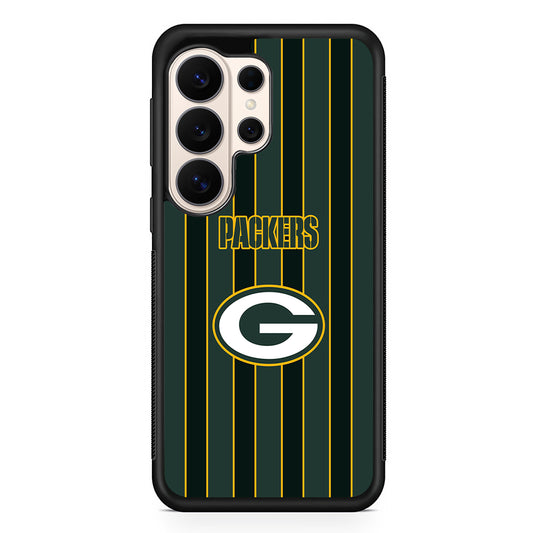 NFL Green Bay Packers Yellow Line Samsung Galaxy S26 Ultra Case | Slim Protective Case for Samsung Galaxy S26 Ultra