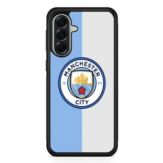 Manchester City Colour Of Pride Samsung Galaxy A56 Case | Samsung Galaxy A56 Protective Rubber Case
