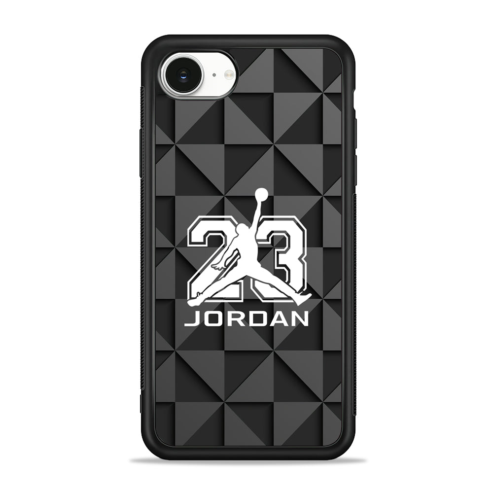Air Jordan Triangle Shape Aesthetic iPhone 16e Case - Slim Silicone Case