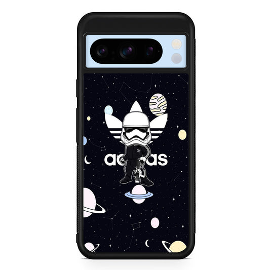 Adidas Stormtrooper Galaxy Google Pixel 8 Pro Case | Slim Protective Cover