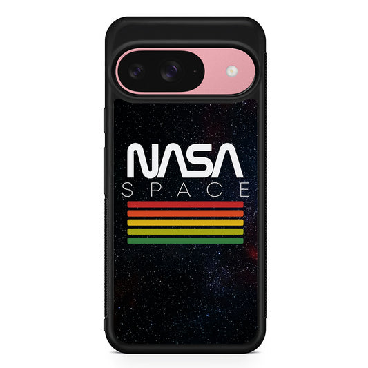 Nasa Space Strpe Colour Google Pixel 9 Case | Google Pixel 9 Protective Rubber Case