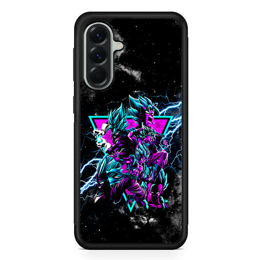 Dragon Ball Triangle of Force Samsung Galaxy A56 Case | Samsung Galaxy A56 Protective Rubber Case