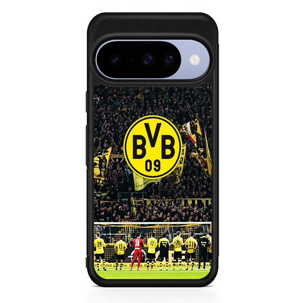 Borussia Dortmund Supporters Google Pixel 10 Case | Google Pixel 10 Rubber Protective Case