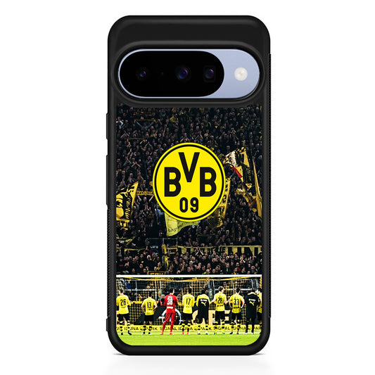 Borussia Dortmund Supporters Google Pixel 10 Case | Google Pixel 10 Rubber Protective Case