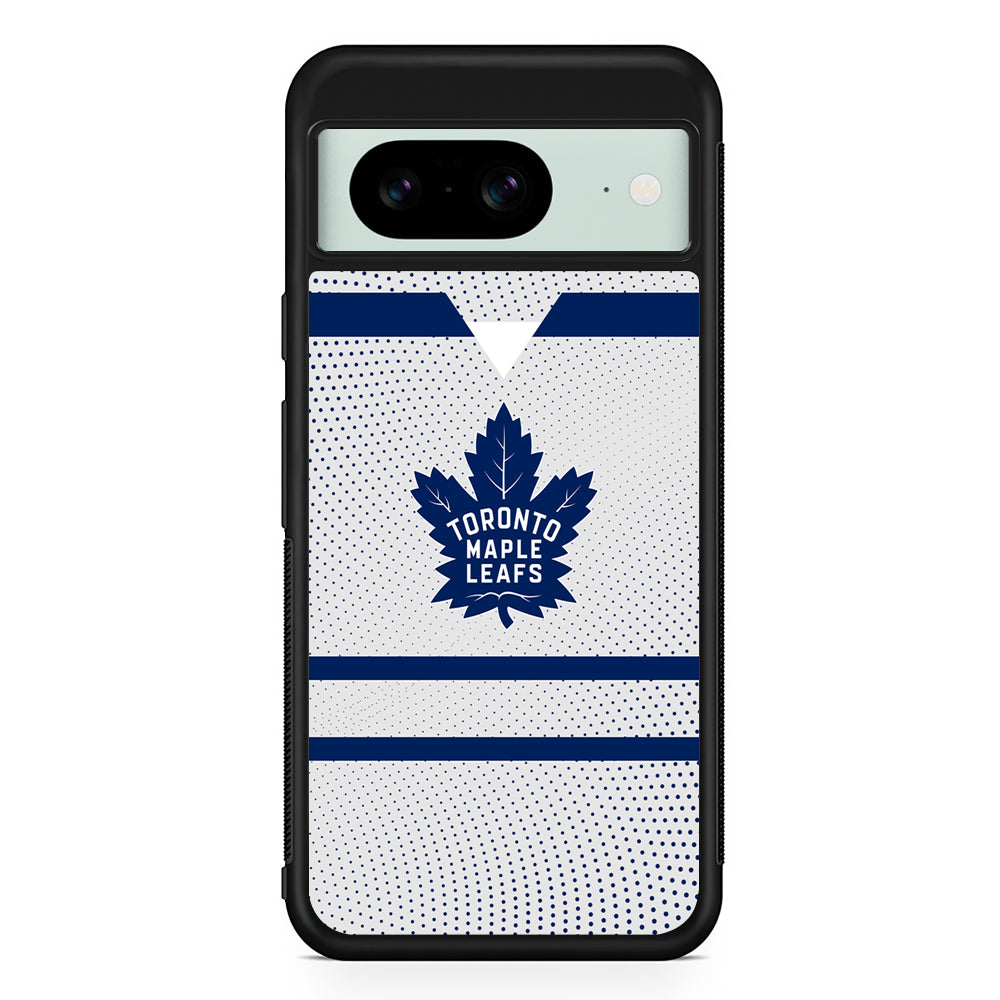 NHL Toronto Maple Leafs Twister Google Pixel 8 Case | Durable Protective Cover for Google Pixel 8