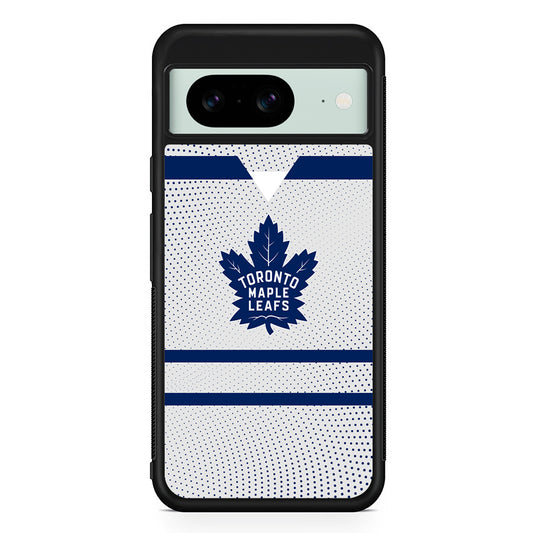 NHL Toronto Maple Leafs Twister Google Pixel 8 Case | Durable Protective Cover for Google Pixel 8
