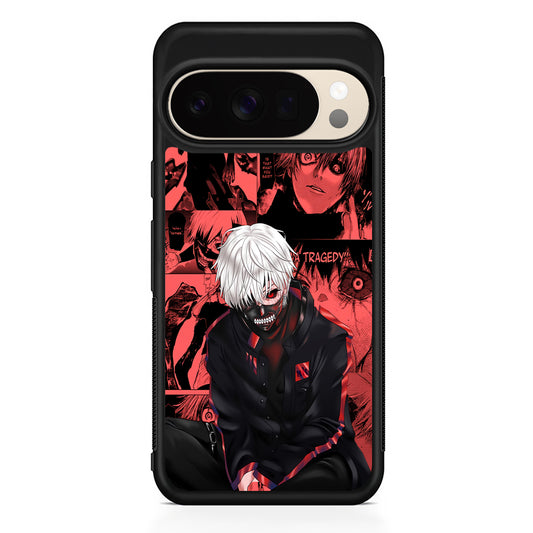 Tokyo Ghoul Ken Kaneki Comic Google Pixel 10 Pro XL Case | Slim Google Pixel 10 Pro XL Protective Case