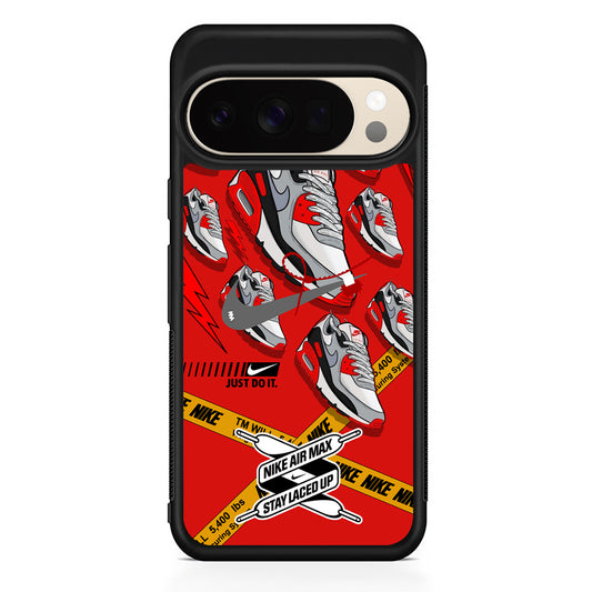 Nike Laced Up The Shoes Google Pixel 10 Pro XL Case | Durable Google Pixel 10 Pro XL Cover