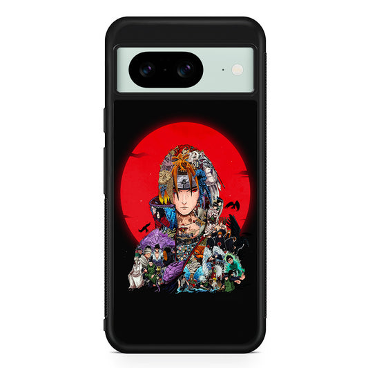 Naruto Akatsuki Clan History Google Pixel 8 Case | Durable Protective Cover for Google Pixel 8