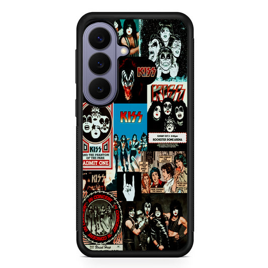 Kiss Band Collage Poster Samsung Galaxy S26 Case | Durable Rubber Case for Samsung Galaxy S26