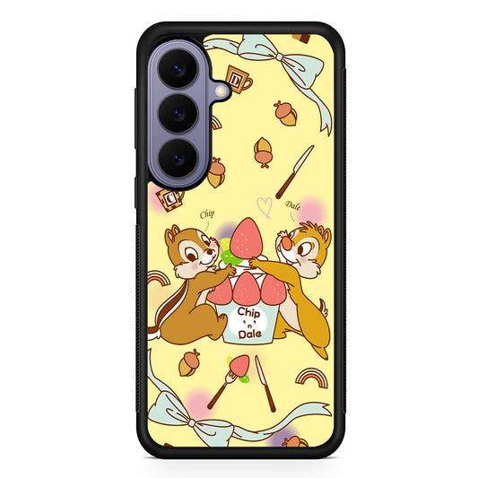 Chip N Dale Are On A Date Samsung Galaxy S26 Case | Durable Rubber Case for Samsung Galaxy S26