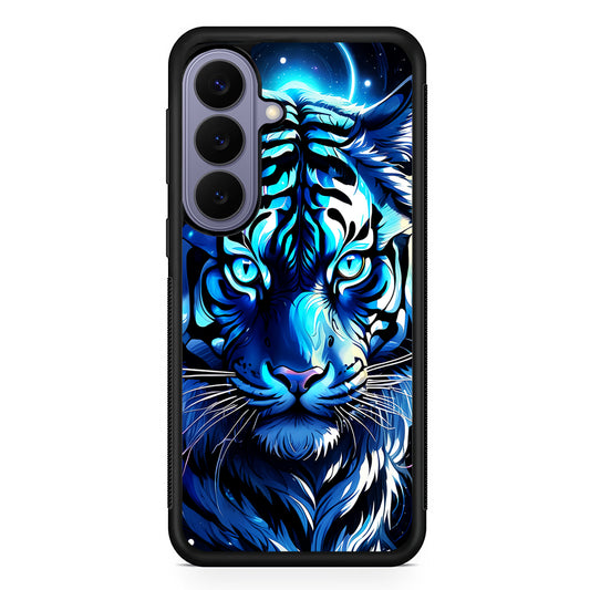 Blue Tiger Head Samsung Galaxy S26 Case | Durable Rubber Case for Samsung Galaxy S26