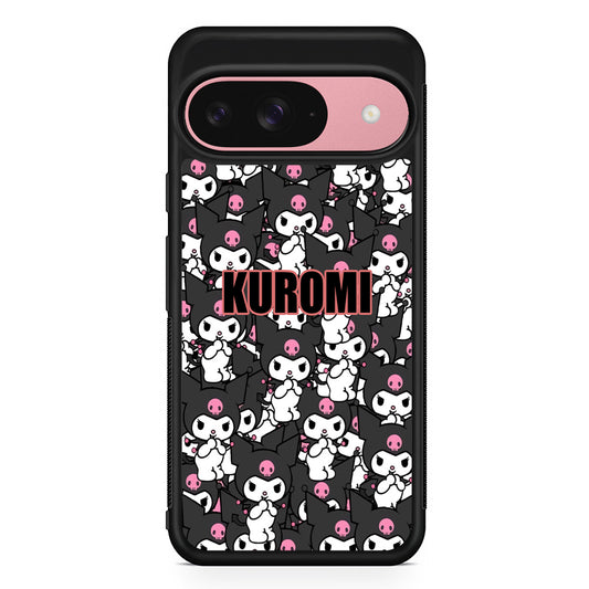 Kuromi Doodle Google Pixel 9 Case | Google Pixel 9 Protective Rubber Case