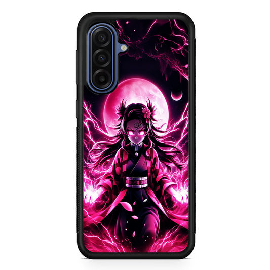 Demon Slayer Nezuko Battle Mode Samsung Galaxy A17 Case | Slim Protective Phone Cover