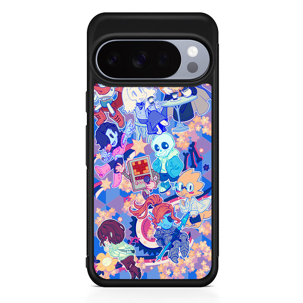 Undertale Games Google Pixel 10 Pro Case | Google Pixel 10 Rubber Protective Case