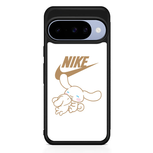 Nike Cinnamoroll Huge Momment Google Pixel 10 Case | Google Pixel 10 Rubber Protective Case