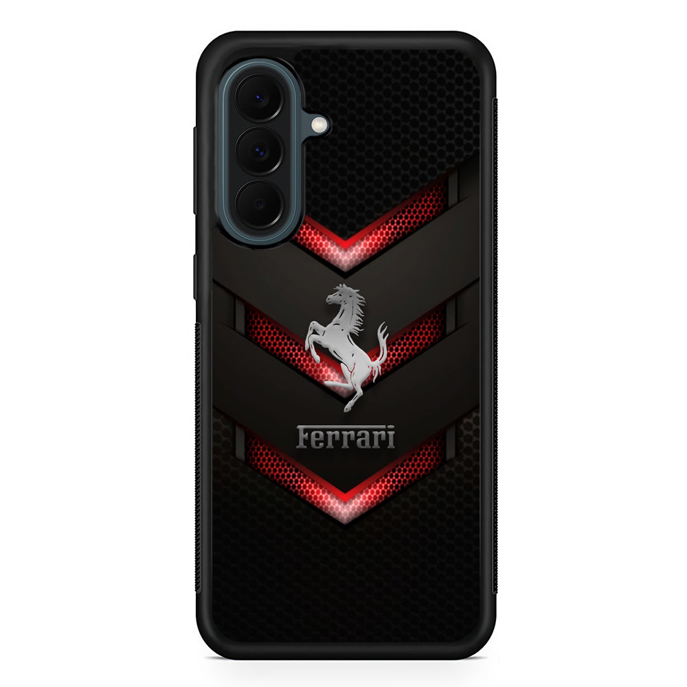 Ferrari Red Steam Samsung Galaxy A37 Case | Custom Samsung Galaxy A37 Protective Cover