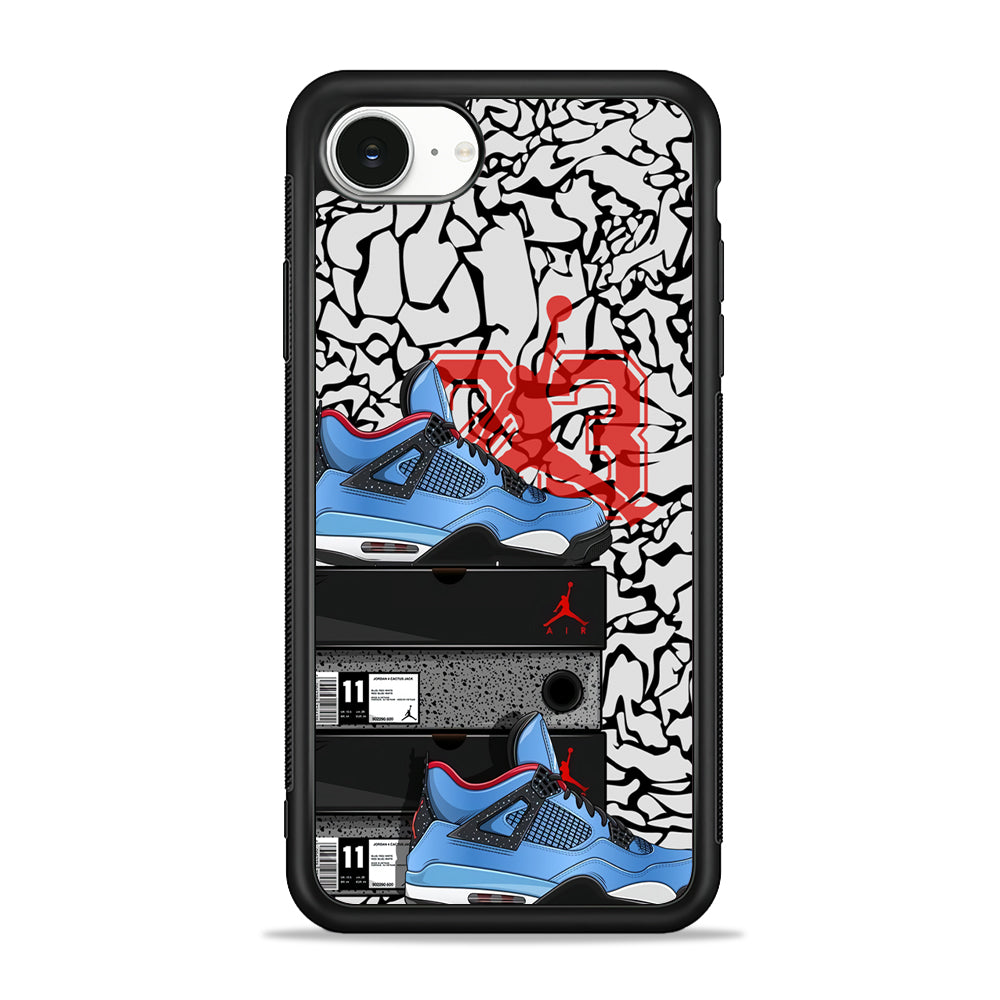 Air Jordan Sneakers from The Box iPhone 16e Case - Slim Silicone Case