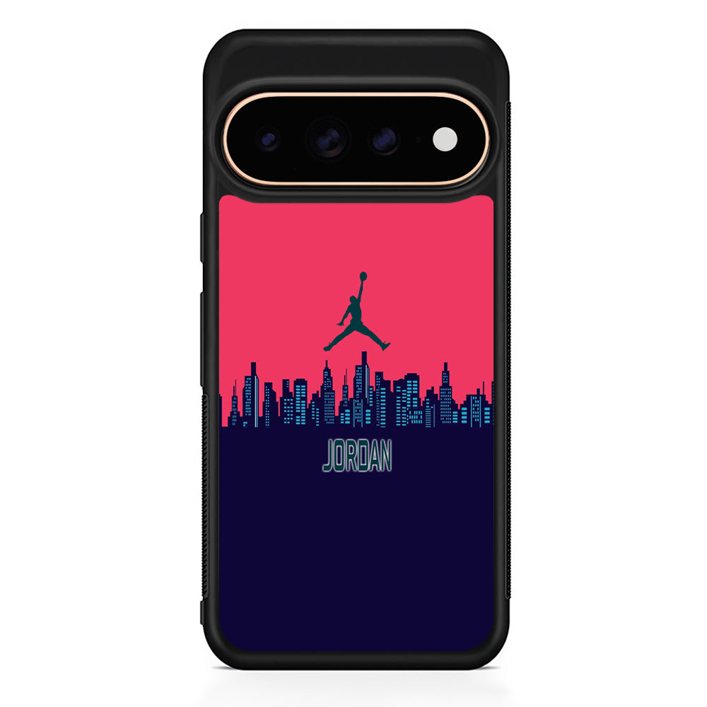 Jordan  Jump City Magenta Google Pixel 11 Pro Case - Stylish Protective Phone Case