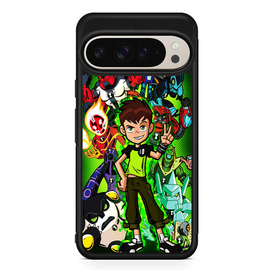 Ben 10 and All Alien Google Pixel 9 Pro Case | Slim Protective Cover