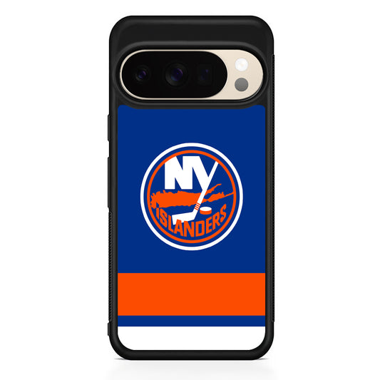 NHL New York Islanders Jersey Google Pixel 10 Pro XL Case | Slim Google Pixel 10 Pro XL Protective Case