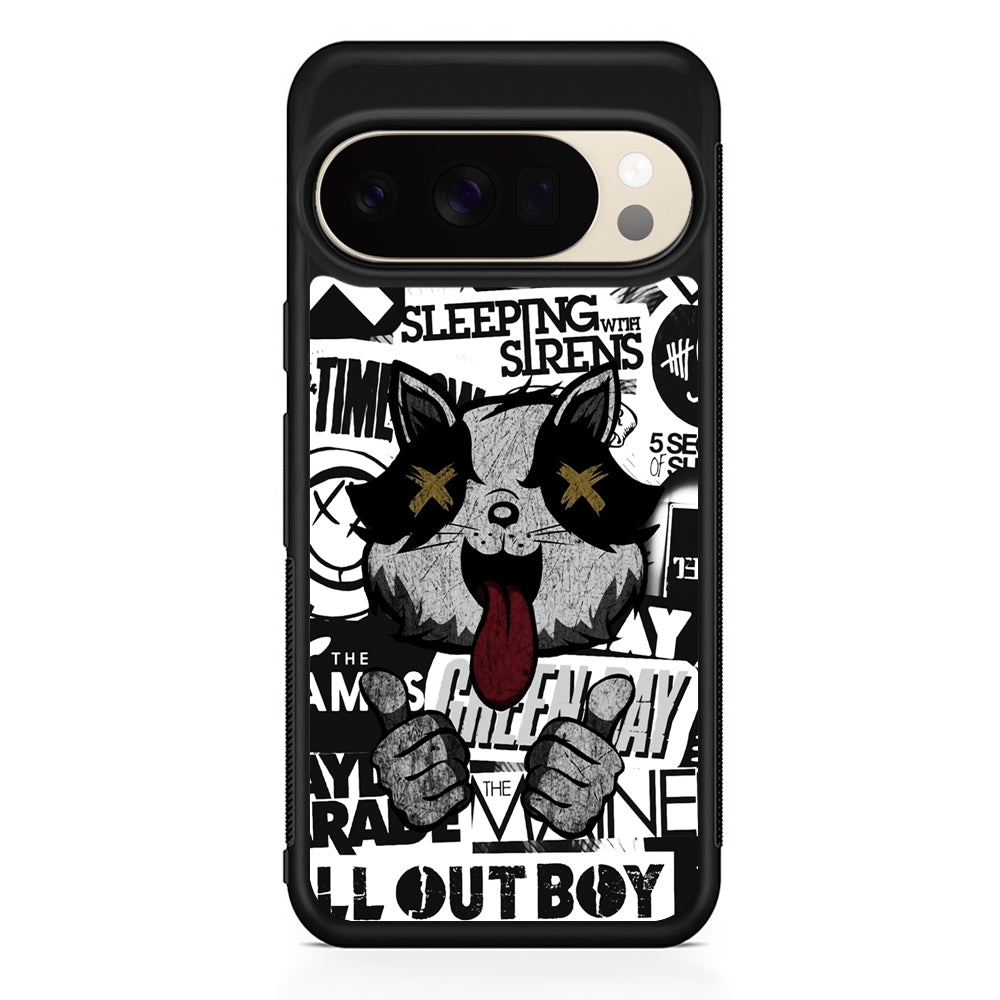Rock Bands of Playlist Google Pixel 10 Pro XL Case | Slim Google Pixel 10 Pro XL Protective Case